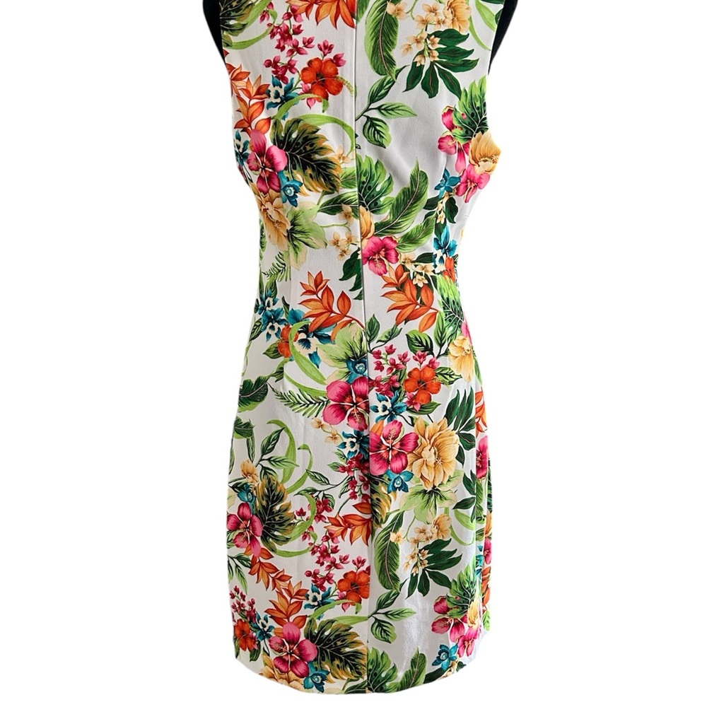 Siena Floral Tropical Print Dress Sz 8 nwt (20box) - Picture 3 of 4